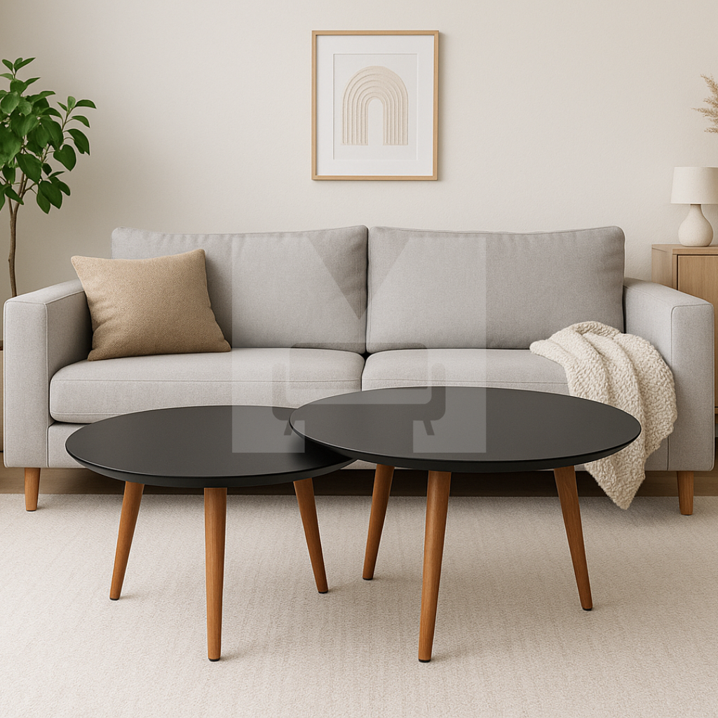 Mesa De Centro Luna Negro