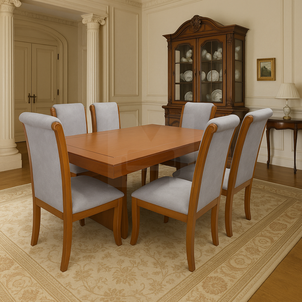 Comedor Clasico Gris