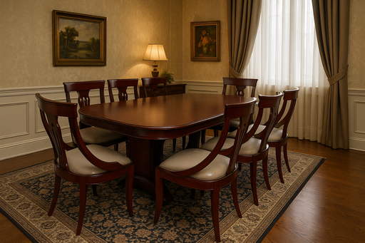 [M-143] Comedor Danes 8 sillas