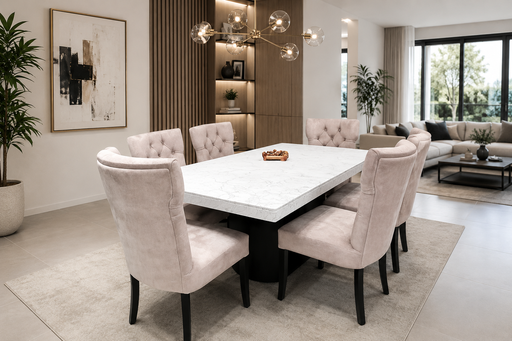[MERC-067] Comedor Capitoneado 6 Sillas