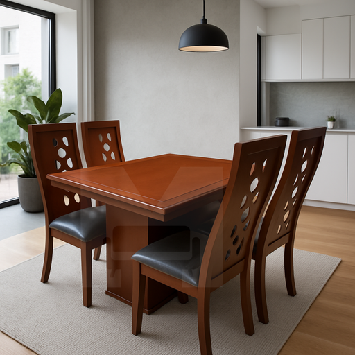 [MERC-101] Comedor Paola 4 Sillas