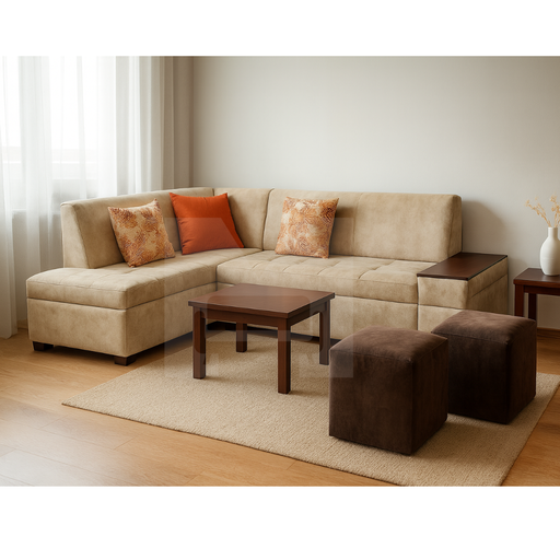 [M-20680] Sala Capri Beige + Cafe